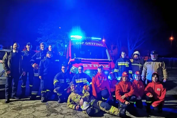 Strażacy z gminy Gryfino ćwiczyli przeciwpowodziowo