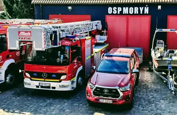 Trzy interwencje OSP Moryń w jeden dzień
