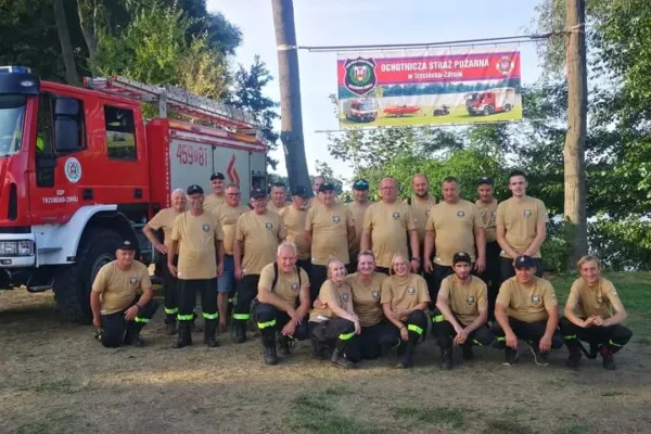 Pożar ścierniska w Rosnówku – interweniowały dwie jednostki OSP