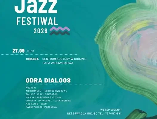 Café Kultura w Chojnie rozpoczyna nowy sezon koncertem ODRA DIALOGS