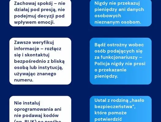 Uwaga na oszustów! Policja ostrzega przed metodą „na wnuczka” i „na policjanta”