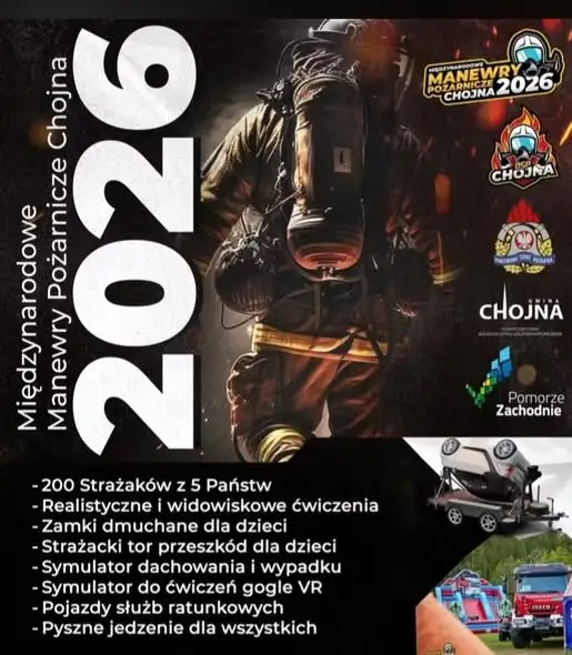 Międzynarodowe Manewry Pożarnicze w Chojnie 2026 – podsumowanie wydarzenia