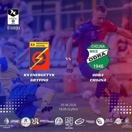 Derby Powiatu: Energetyk Gryfino zmierzy się z Odrą Chojna