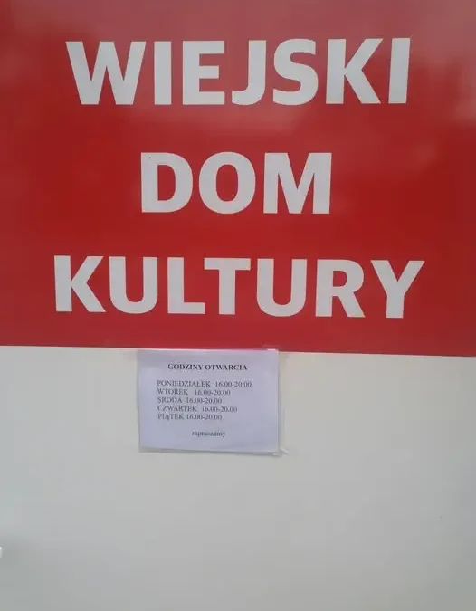 Wiejski Dom Kultury w Mieszkowicach wznawia działalność od 1 września
