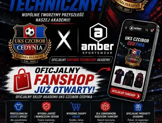 UKS Czcibor Cedynia z nowym partnerem technicznym i oficjalnym fanshopem