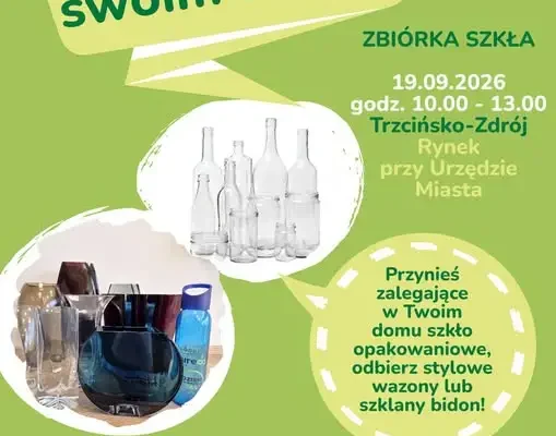 Przynieś szkło, odbierz nagrodę – rusza akcja „Mobilny punkt edukacji szklanej”