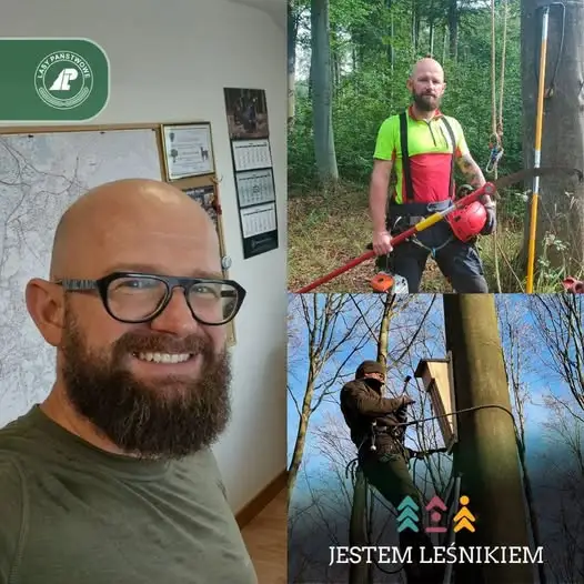 Leśnik z Gryfina łączy pracę z pasją do nietoperzy i wspinaczki