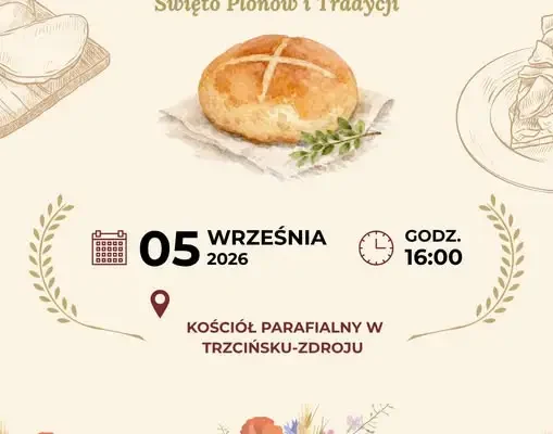 Dożynki w Trzcińsku-Zdroju: Msza Święta i Święto Plonów 5 września
