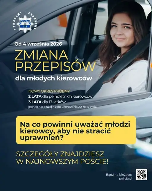 Nowe przepisy dla młodych kierowców – sprawdź, jak nie stracić prawa jazdy