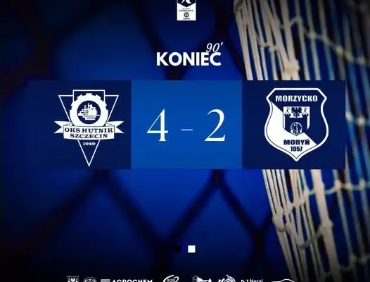 UKS SP Morzycko bez punktów w meczu z Hutnikiem Szczecin