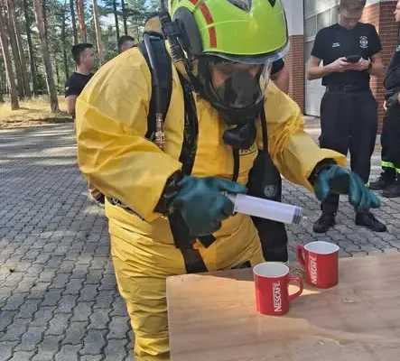 Strażacy z OSP ukończyli kurs ratownictwa chemicznego w Bornem Sulinowie