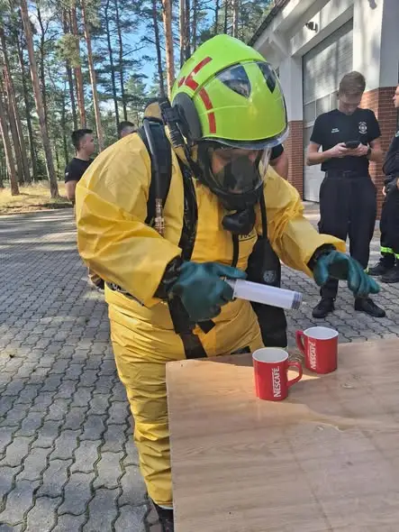 Strażacy z OSP ukończyli kurs ratownictwa chemicznego w Bornem Sulinowie