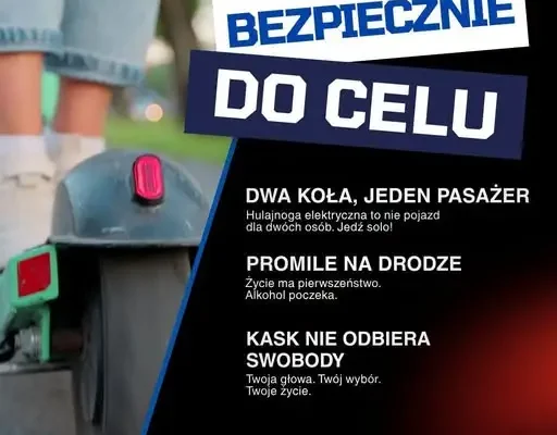 Wypadek na hulajnodze elektrycznej: 17-latka z promilem alkoholu w szpitalu