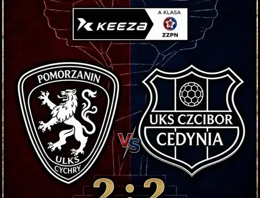 Remis Czcibora Cedynia z Pomorzaninem Cychry 2:2