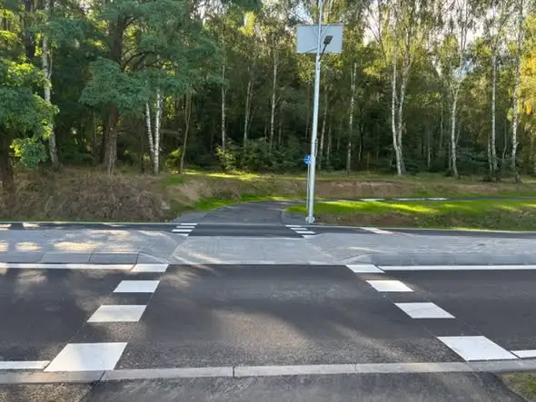 Gmina Cedynia: zakończono budowę toru rowerowo-rolkowego i drogi rowerowej przy DW 124