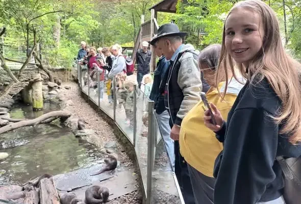 Wspólnota Sant’Egidio z Chojny na wycieczce w zoo w Eberwalde