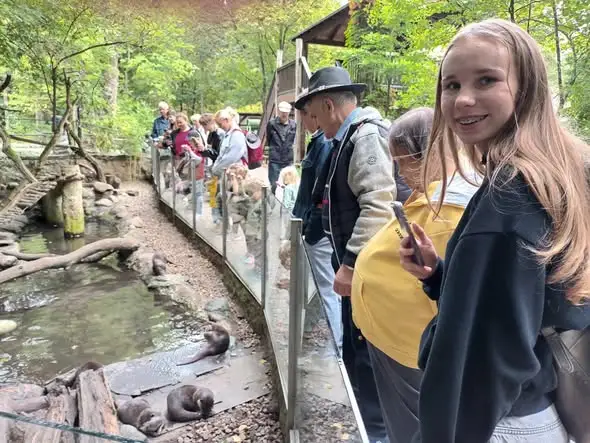 Wspólnota Sant’Egidio z Chojny na wycieczce w zoo w Eberwalde