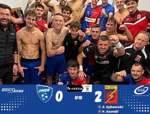 Energetyk Gryfino wygrywa na wyjeździe z FASE 2:0