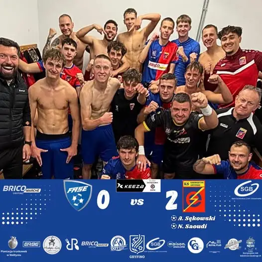 Energetyk Gryfino wygrywa na wyjeździe z FASE 2:0