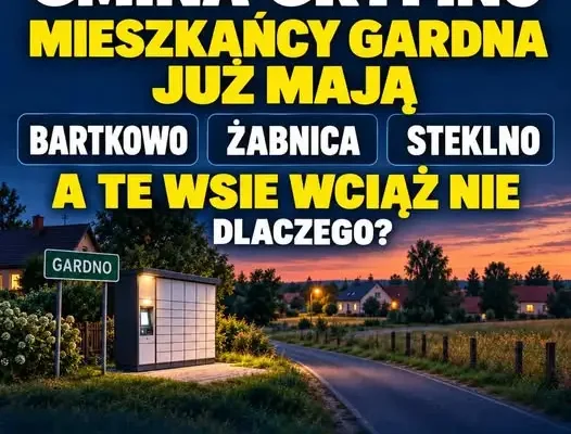 Mieszkańcy wsi w gminie Gryfino czekają na automaty paczkowe. Gardno już je ma