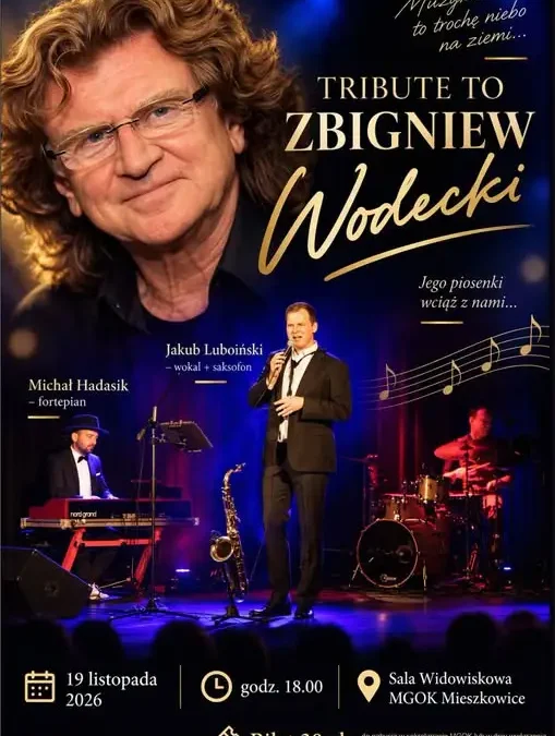 Tribute to Zbigniew Wodecki – koncert w Mieszkowicach już 19 listopada