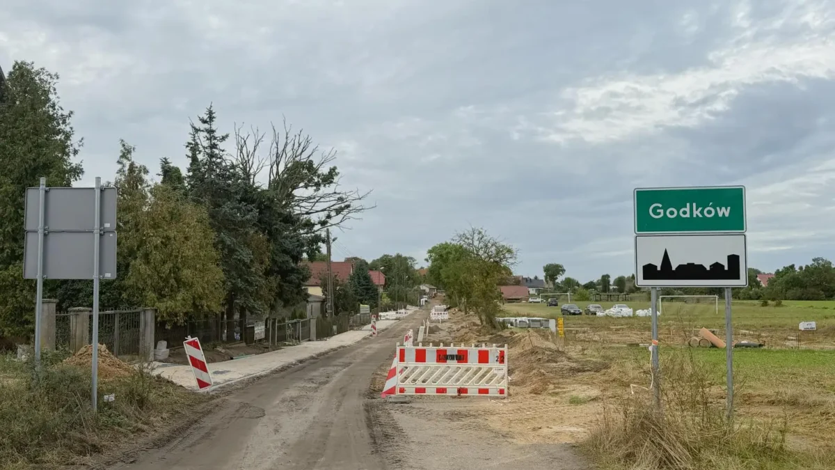 Godkowo: utrudnienia na drodze. Do cmentarza dojedziesz tylko objazdem