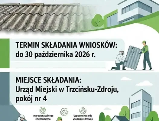 Trzcińsko-Zdrój: ruszył nabór wniosków na usunięcie azbestu. Termin mija 30 października