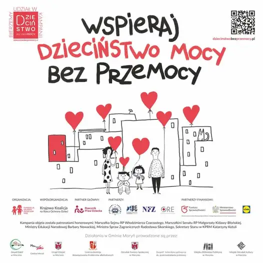 Gmina Moryń po raz trzeci w kampanii „Dzieciństwo bez Przemocy”