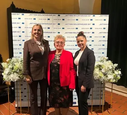 Pani Zofia Rudyńska Wolontariuszką Roku w konkursie „Aktywni Wolontariusze 60+”