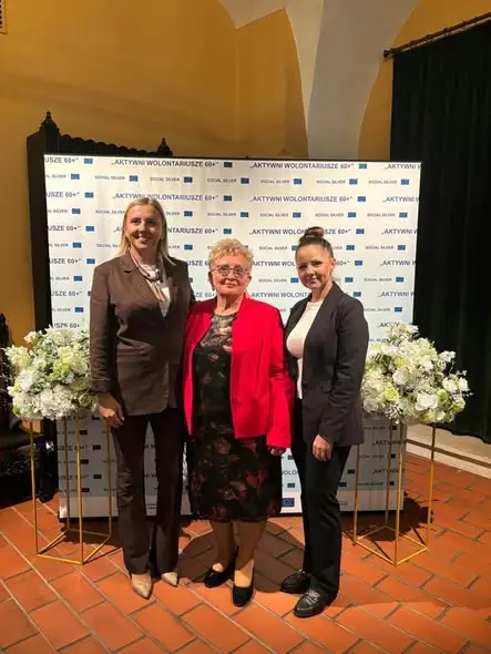 Pani Zofia Rudyńska Wolontariuszką Roku w konkursie „Aktywni Wolontariusze 60+”