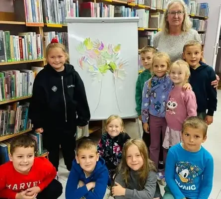 Przedszkolaki z grupy 0 odwiedziły bibliotekę w Widuchowej