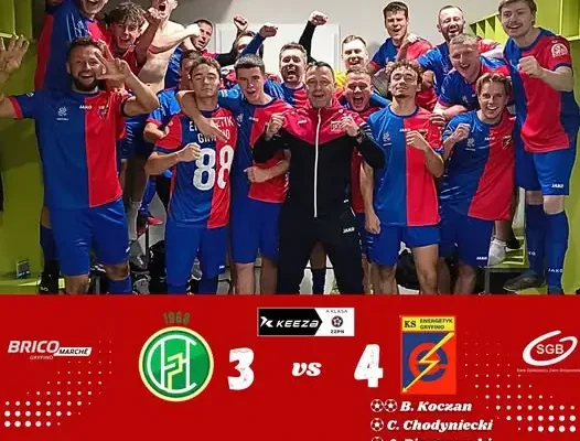 Energetyk II Gryfino wygrywa w Policach 4:3 po niesamowitym pościgu
