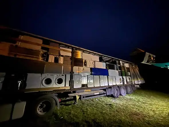 Rekordowa zbiórka elektrośmieci w Cedyni – ponad 12 ton wsparcia dla OSP