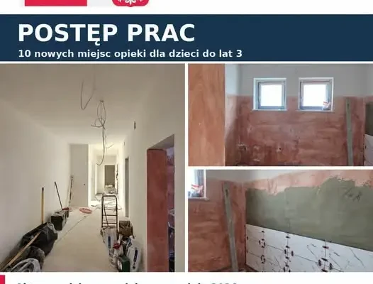 Mieszkowice: powstaje 10 nowych miejsc opieki dla dzieci do lat 3