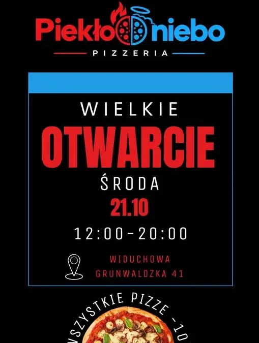 Pizzeria Piekło-Niebo w Widuchowej otwiera się już dziś!