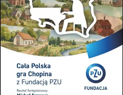 Michał Francuz zagra Chopina w Mieszkowicach – koncert 14 listopada