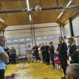 Parchnica: drzewo zablokowało drogę. Interweniowała OSP KSRG Cedynia