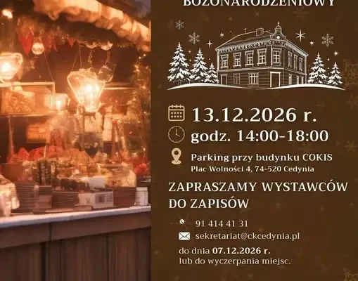 Cedyński Jarmark Bożonarodzeniowy 2026 – zaproszenie dla wystawców