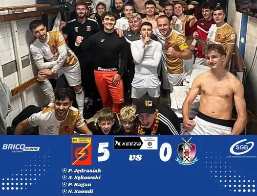 Energetyk Gryfino rozgromił Mierzyniankę Mierzyn 5:0