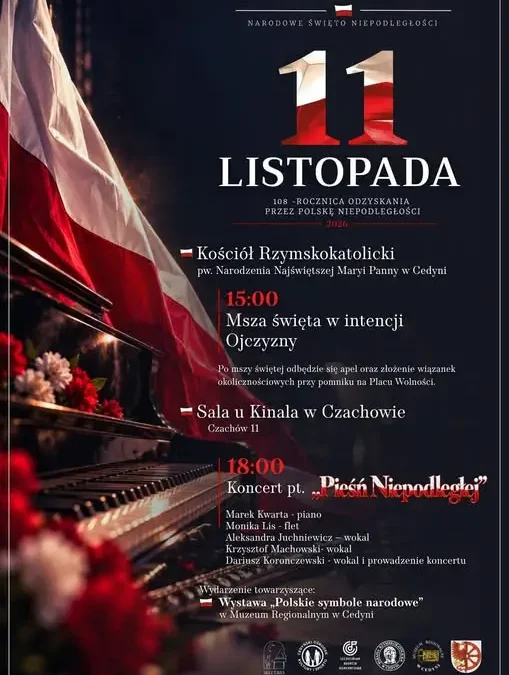 Cedynia uczci 108. rocznicę odzyskania niepodległości – msza, apel i koncert