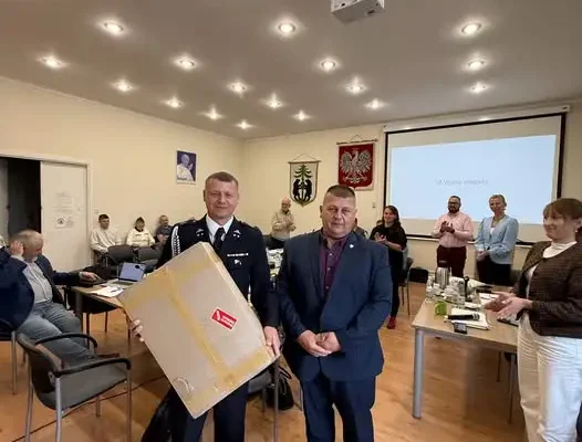 80 lat OSP Mieszkowice – strażacy otrzymali namiot od Rady Miejskiej