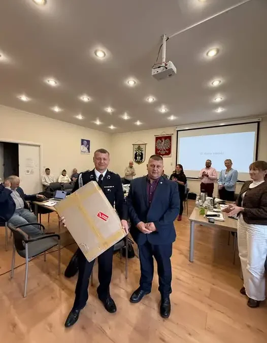 80 lat OSP Mieszkowice – strażacy otrzymali namiot od Rady Miejskiej